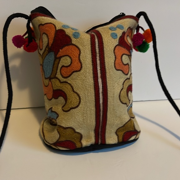 Embroider Small Detail Light Market Sac - Picture 6 of 10